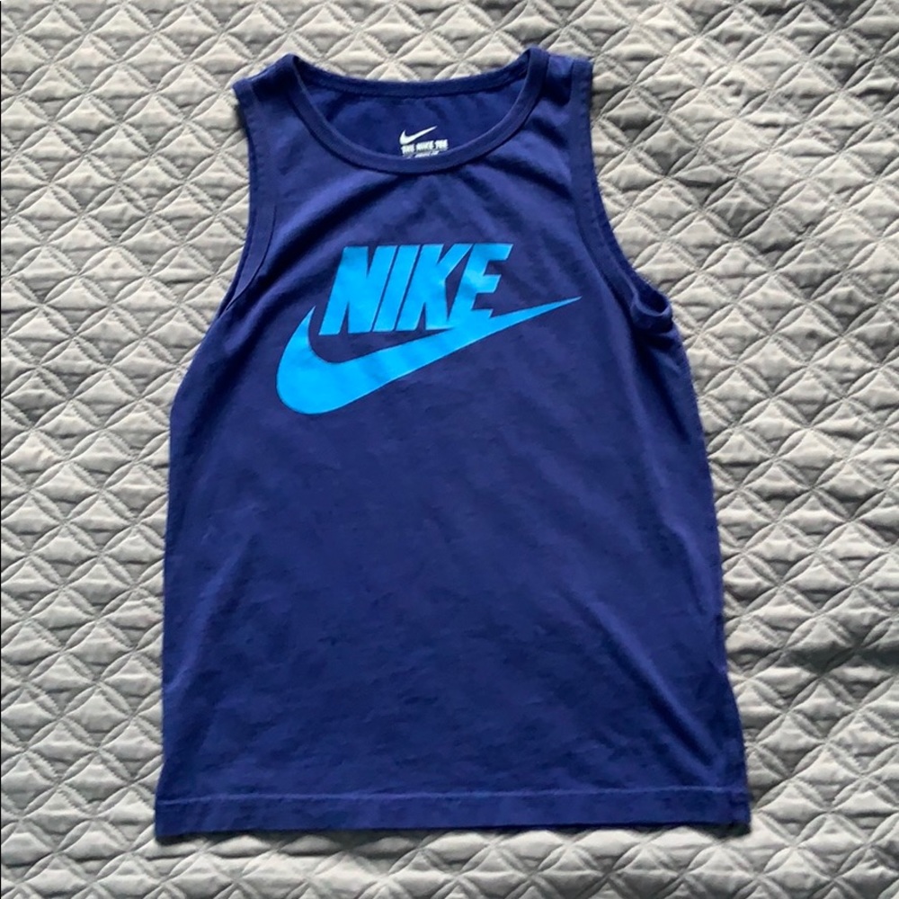 A Nike soft work out tee. Taken care of.